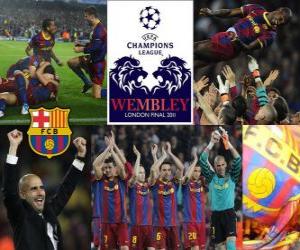 Puzzle FC Barcelona προκριθεί στον τελικό του UEFA Champions League 2010-11